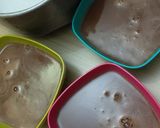 Foto langkah ke 2 dari resep 212.Puding Cappuccino cingcau vla susu pandan.