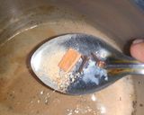 A picture of step 2 of Masala chai.