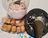Foto langkah ke 1 dari resep Bakso Baso Tahu Keto/Debm Flourless Magic com/rice cooker.