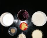 A picture of step 1 of Pink Payasam.