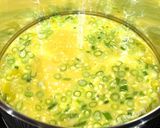 A picture of step 4 of Mayonnaise Scallion Omelet.
