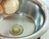 A picture of step 1 of Lajij makhana kheer.