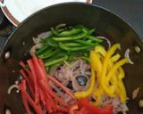 A picture of step 7 of Barbeque chicken salad in tahini sauce.