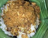 Foto langkah ke 2 dari resep 65. Bubur ayam tapi pake abon.