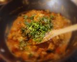 A picture of step 13 of Achari Paneer.