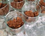 A picture of step 3 of 3 Layered Chocolate n Hazalnut Coffee Mousse.