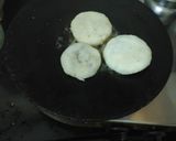 A picture of step 4 of Chole tikki.