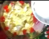 A picture of step 8 of Fruit trifle.