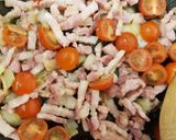 A picture of step 2 of My Bacon Cheese & Tomato Gnocchi 😀.