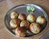 A picture of step 4 of Palak appe.