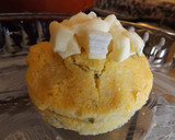 Foto del paso 3 de la receta: Tortas de polenta rellenas con queso Reblochon