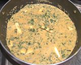 A picture of step 7 of Fenugreek creamy paneer or methi malai paneer.