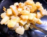 A picture of step 2 of Navratri Vrat Sweet Potato Chat or Shakarkandi Chat.