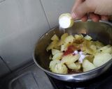 A picture of step 2 of #sabz फराली आलू.