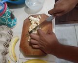 Foto del paso 1 de la receta: Muffins de plátano con nuez