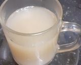 A picture of step 3 of Bran Flour Kadha (Soup).