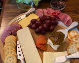 A picture of step 1 of Charcuterie board / cheese board.