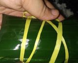 Foto langkah ke 3 dari resep Lapat Kuah Kacang (Buras Bumbu Kacang).