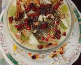 A picture of step 6 of Fruit Custard.