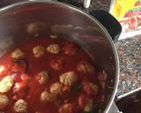 Foto del paso 6 de la receta: Albóndigas de cerdo con fideos