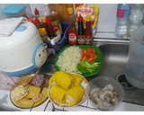 Foto langkah ke 1 dari resep Udang Jagung Saos padang Sederhana & Enak.