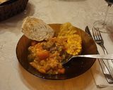 Foto del paso 13 de la receta: Carbonada criolla en zapallo cabutiá 🥘