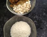 A picture of step 2 of Rice kheer Or chaler payesh.