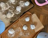 A picture of step 3 of Chocolate crackle cookies.