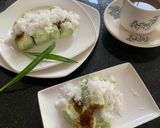 Foto langkah ke 1 dari resep Kue Putu Bambu.