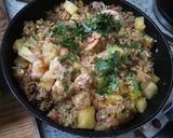 Foto del paso 5 de la receta: Khao pad Saparod o arroz frito con piña 🍍🇹🇭