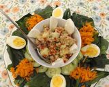 Foto del paso 2 de la receta Ensalada de espinacas, atún, huevo y demás