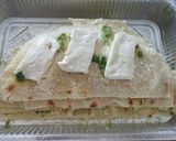 A picture of step 4 of Lasagne di pane caraseau e pesto di basilico.