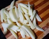 A picture of step 3 of French fries.