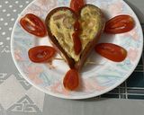 Foto del paso 4 de la receta: Corazoncitos de Frankfurt y tortilla