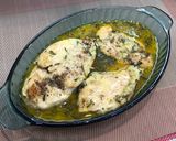 A picture of step 5 of Rosemary Chicken Breasts with Garlic Sauce 🧄.