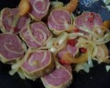 Foto langkah ke 2 dari resep Rolade Sapi Saus Teriyaki.