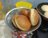 Donat buntu/ donat bomboloni langkah memasak 2 foto