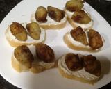Foto del paso 9 de la receta Montadito de queso Philadelphia con crujiente de alcachofa