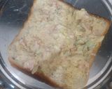 A picture of step 1 of Malai veg sandwich.