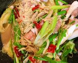 รูปขั้นตอนการทำที่ 3 ของ หมกหม้อหน่อไม้ไก่🍗 style by barbie👩🏼‍🍳