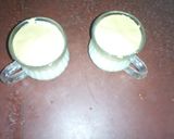 A picture of step 5 of Dalgona coffee.