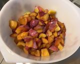 Une image de l'étape 3 de Compote de pommes, prunes,banane et vanille.