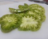 Foto del paso 1 de la receta: Tomate verdes fritos!