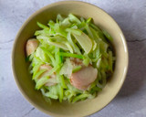 Foto langkah ke 4 dari resep Tumis Labu Siam.