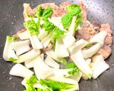 牛奶白菜炒牛五花的食譜步驟3照片