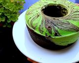 Foto langkah ke 8 dari resep Bolu kukus pandan coklat.