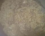 A picture of step 5 of Pharaira Daliya in leftover Salan.