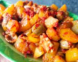 Foto langkah ke 5 dari resep Sambal Kentang Ampela.