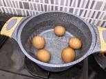 Trứng tắm onsen bước làm 1 hình