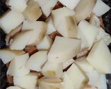 A picture of step 2 of Aloo Papri Chaat 😋.